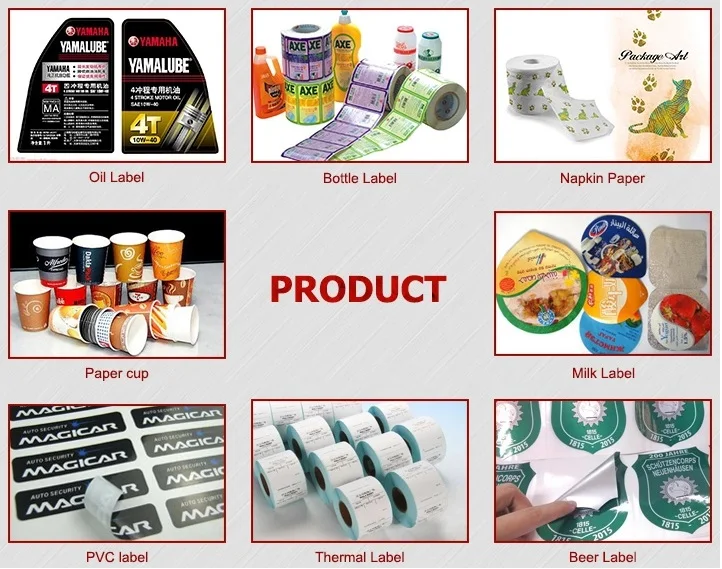 High Quality Four Color IML Label Sticker Printing Machine in Stock