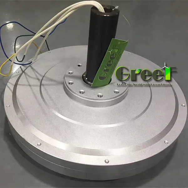 Low Speed dynamo 300W Axial Flux Permanent Magnet Generator ,low Rpm Outer Rotor Alternators