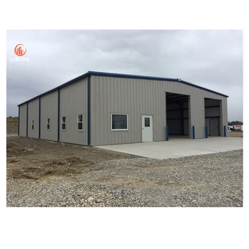 China low cost Prefabricated Office Prefabricated Steel Workshop Portal Frame The School Building