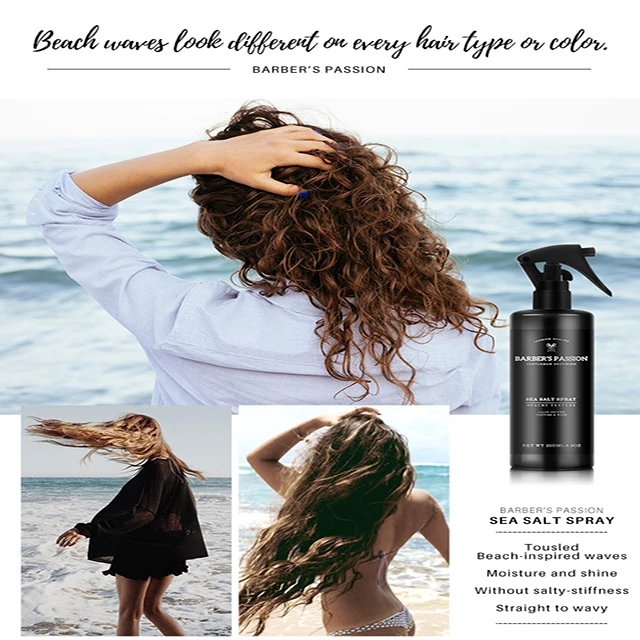 One Step Define Curls Sea Salt Spray UV Hair Protectant Spray Nourishing Hair Styling Product