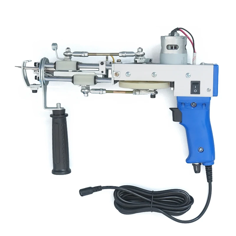 Cut Pile Tufting Gun Hand Portable Rug Weaving Machine Knitting Tool