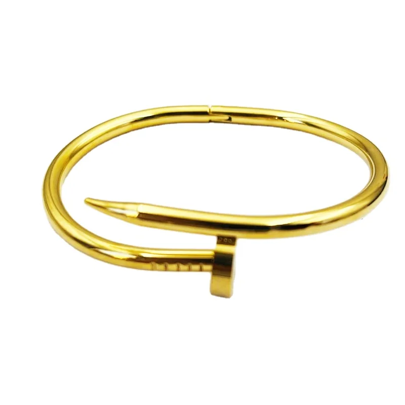 simple modern gold bangles