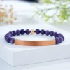 Rose gold+Purple