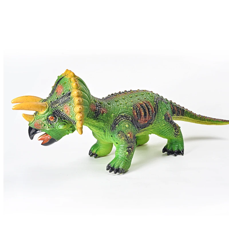 large soft rubber dinosaur