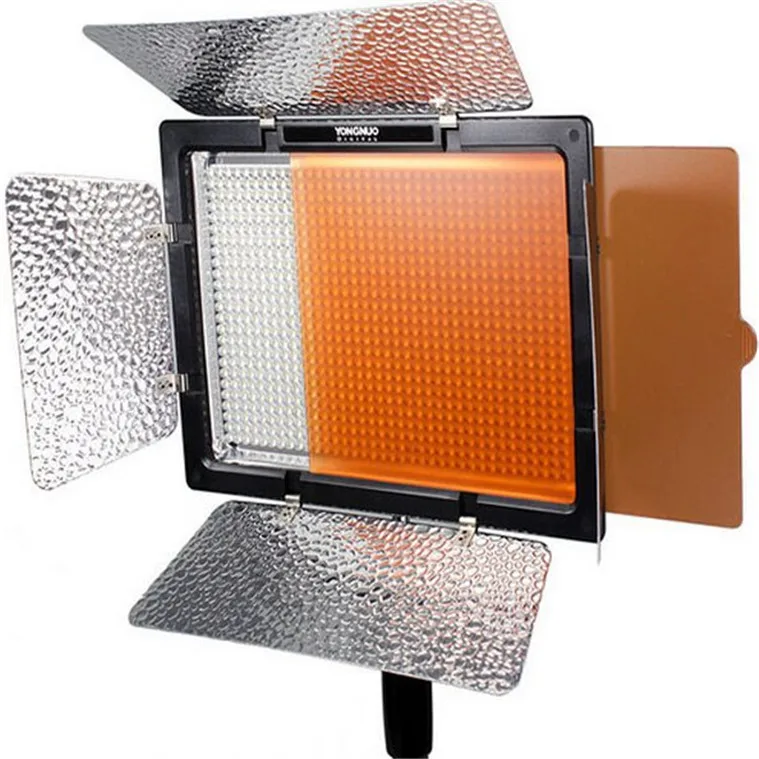 YONGNUO YN-900 YN900 パネル LED ビデオライト 3200-5600K バイカラー
