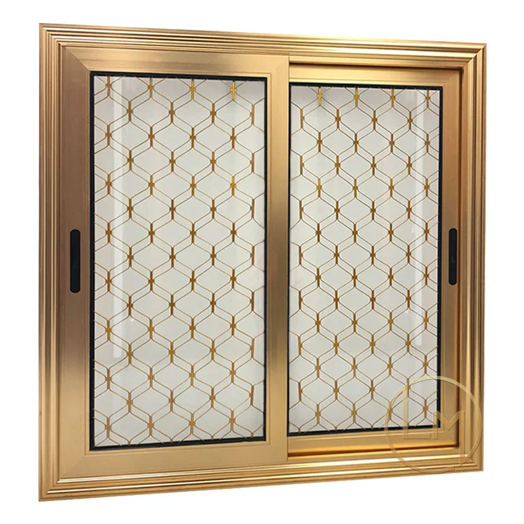 Modern Design Customized Sliding Windows Doors System Double Glass Hurricane Impact Aluminium Sliding Window