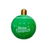 Green Christmas Ornament Ball
