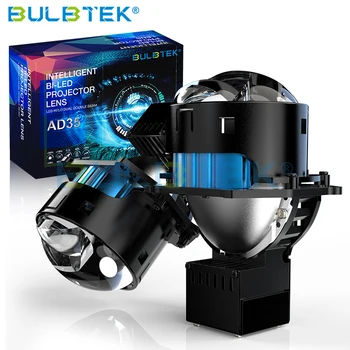 BULBTEK AD35 3 Inch Wholesale Automotive Lighting System 12V Cars LED Lights 300W High Beam Low Beam LED BiLED Projector Lens