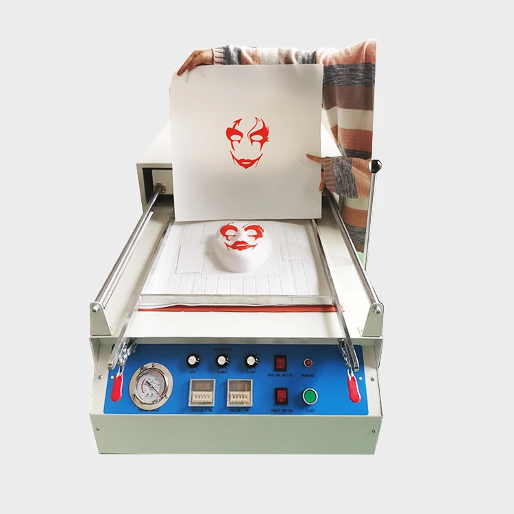 Depth Small Acrylic Vacuum Forming Machine Thermoforming for 3D Led Light and Mask
