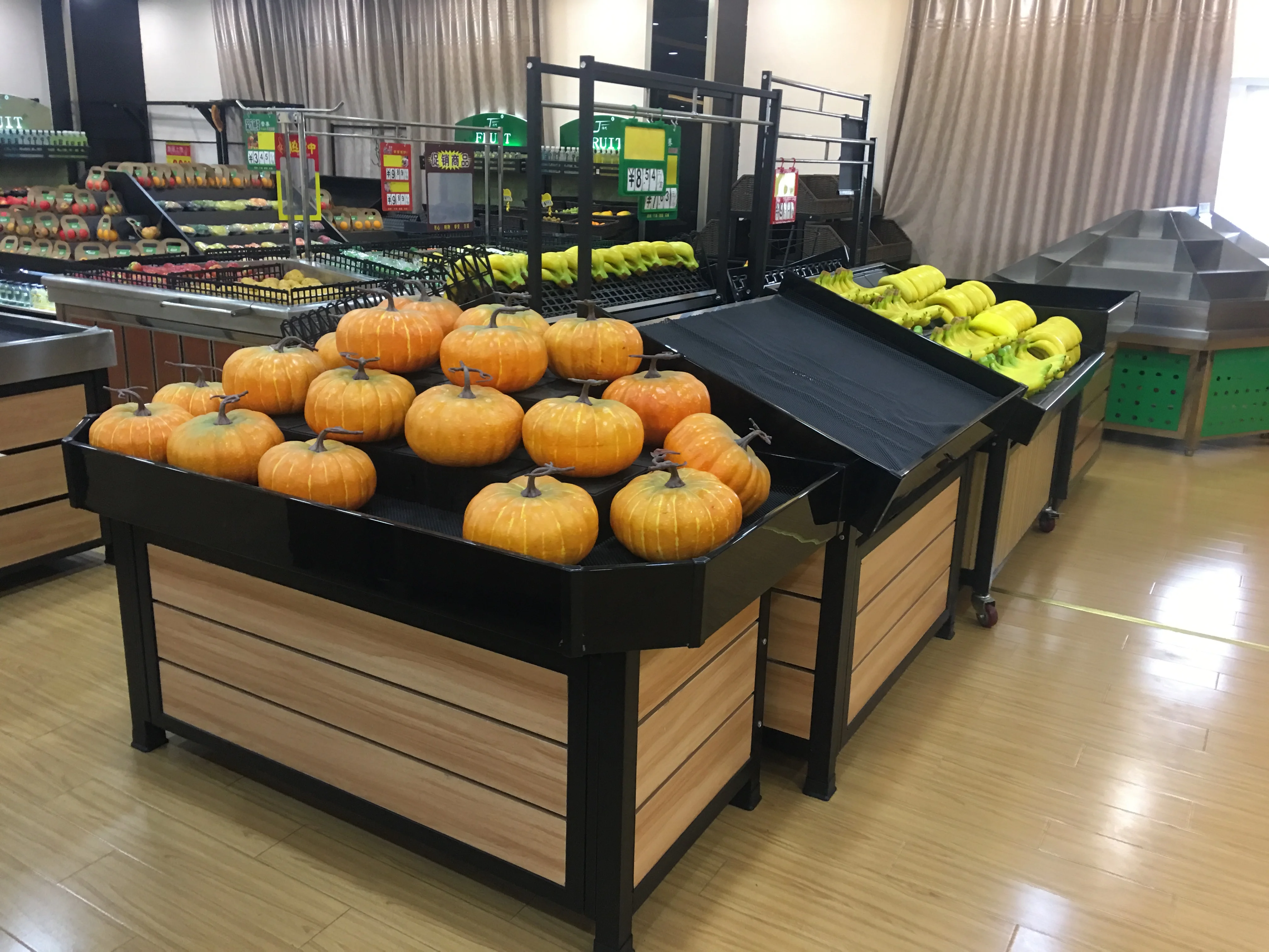 Лидер продаж, стойка для демонстрации фруктов и овощей, полка для супермаркета