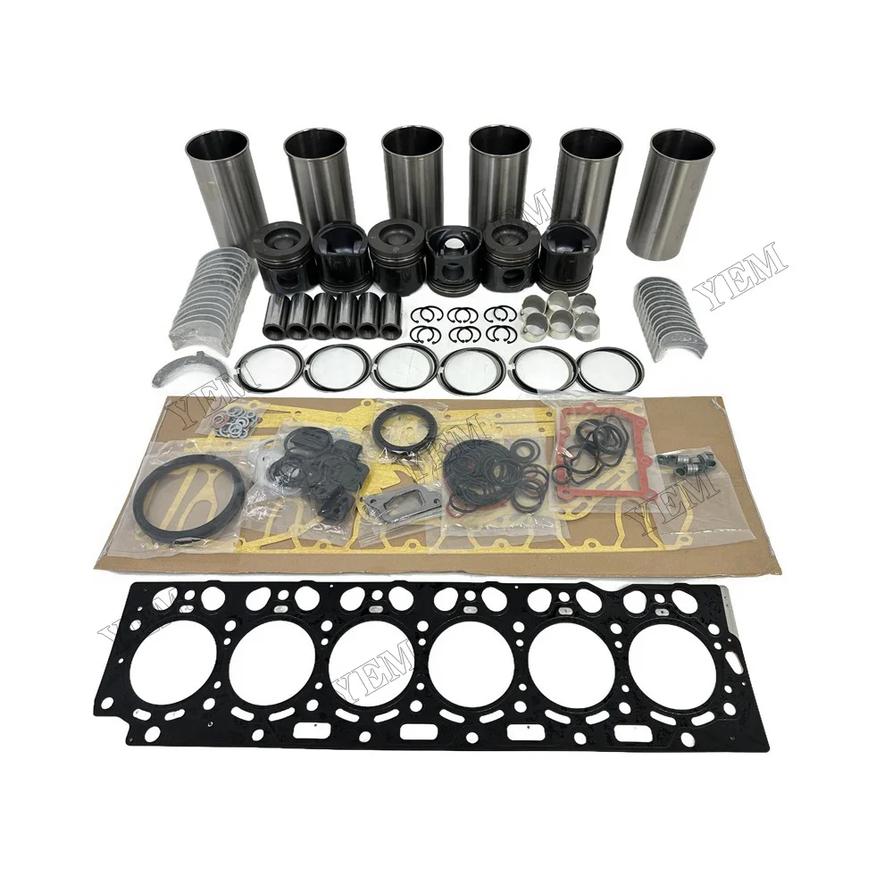 For Volvo D6D Overhaul Kit With Bearing Set Engine Parts Repair Replacement 4