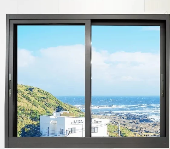 Australian Standard Modern Design Aluminum Sliding Window Energy-Saving Soundproof Tempered Glass Steel Horizontal Louver