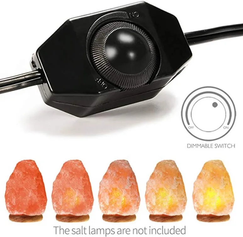 Salt lamp dimmer deals cord