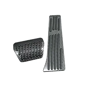 ZPARTNERS Excellent Brake Pedal Compact Gas Pedal Manual Gear Corrosion-resistant Universal Car Foot Pedal for BMW