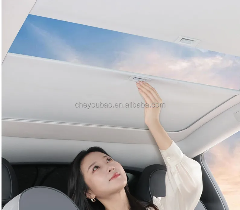 2023 tesla model y sunroof shade