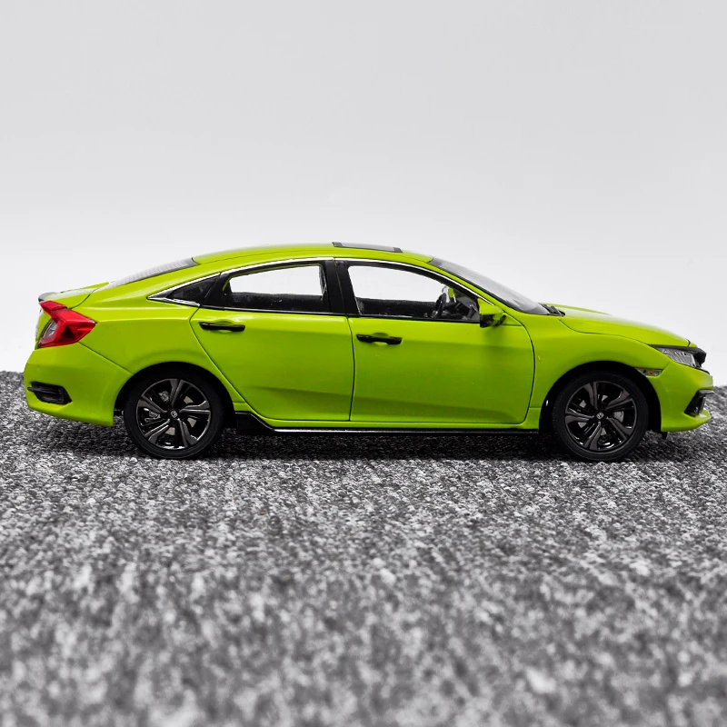 1:18 CIVIC 2019 литая модель автомобиля из сплава 1/18 civic 10-я для подарочного украшения