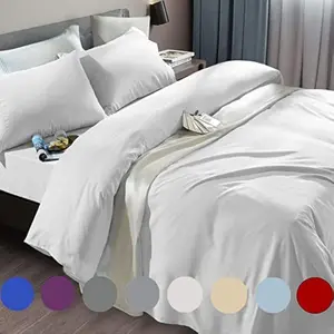 New Design Luxury Silky Soft Lyocell Tencel Duvet Cover Hot Sleepers Breathable 100% Eucalyptus Lyocell Tencel Bed Sheets