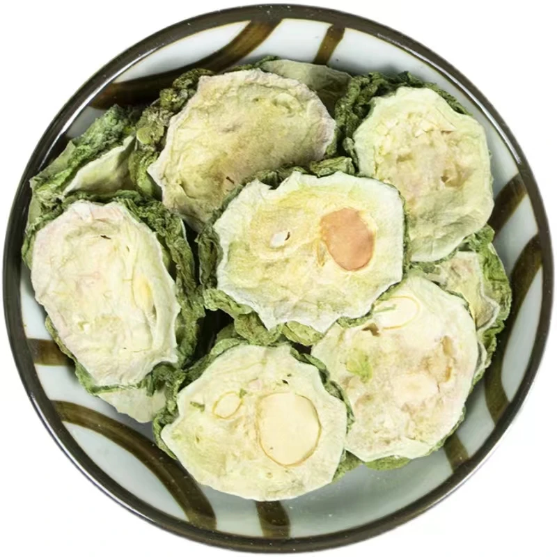 Высокое качество ku gua pian натуральный сушеный зеленый цвет горькая дыня momordica фрукты для тонкого чайного напитка