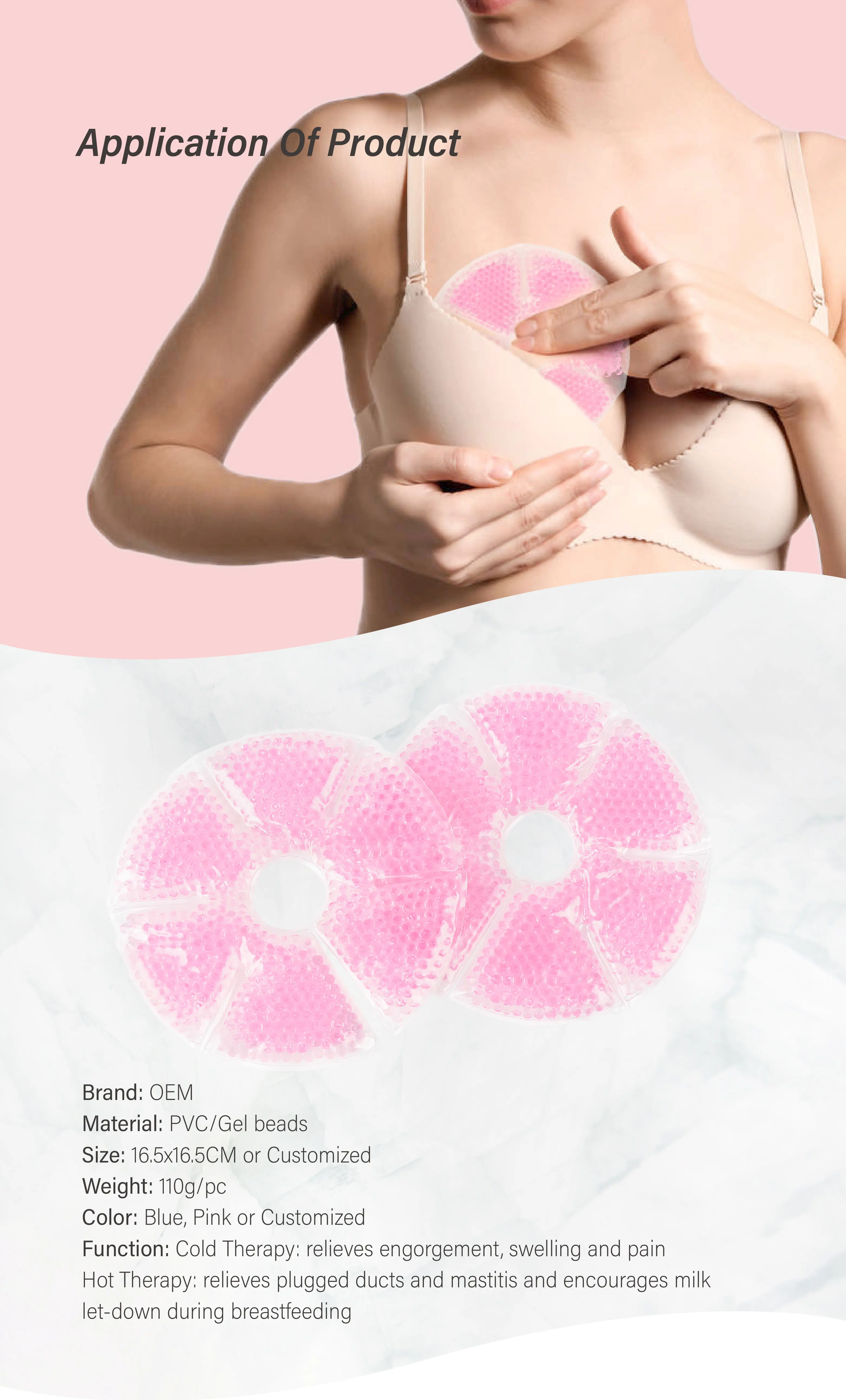 Csi Oem Provides 360 Celsius Care For Breast Hot & Cold Therapy Breast