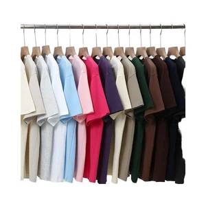OEM & ODM Basic Solid 100% Cotton Short-Sleeved T-Shirt for Men Women