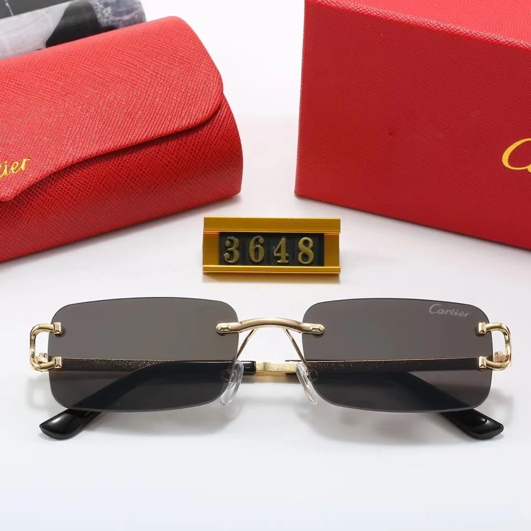 New Arrival Luxury 2024 Designer Cartie Sunglasses Women Men Square ...