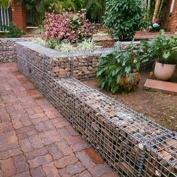 Hot Dipped Galvanized Welded Gabion Best Price Metal Welded Gabion Stone Basket / Gabion Box / Gabion Cage for Sale