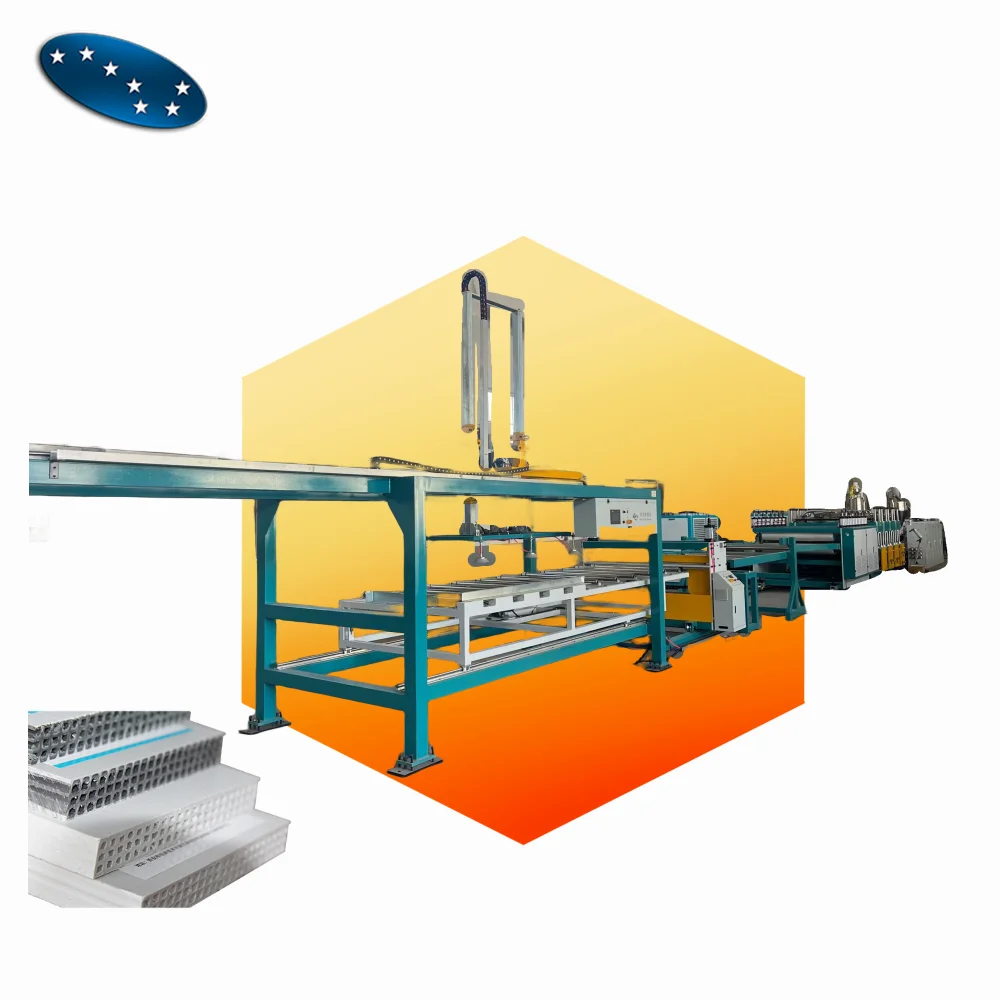 PP Sheet Recycled Building Fireproof Template Construction Hollow Board PP Formwork Template Machine