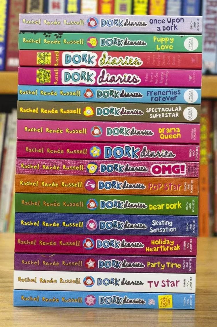 Wholesale wholesale 16 books/set Dork Diaries Books Children's