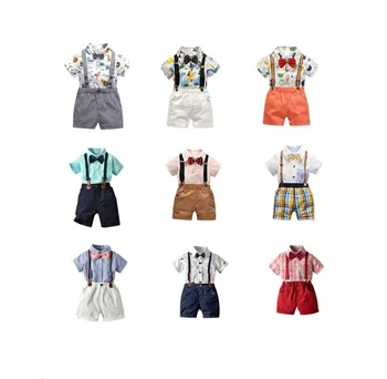 Cheap China Summer Car Pattern Clothes Clothing Set Bulk Wholesale Kids Clothing Boys