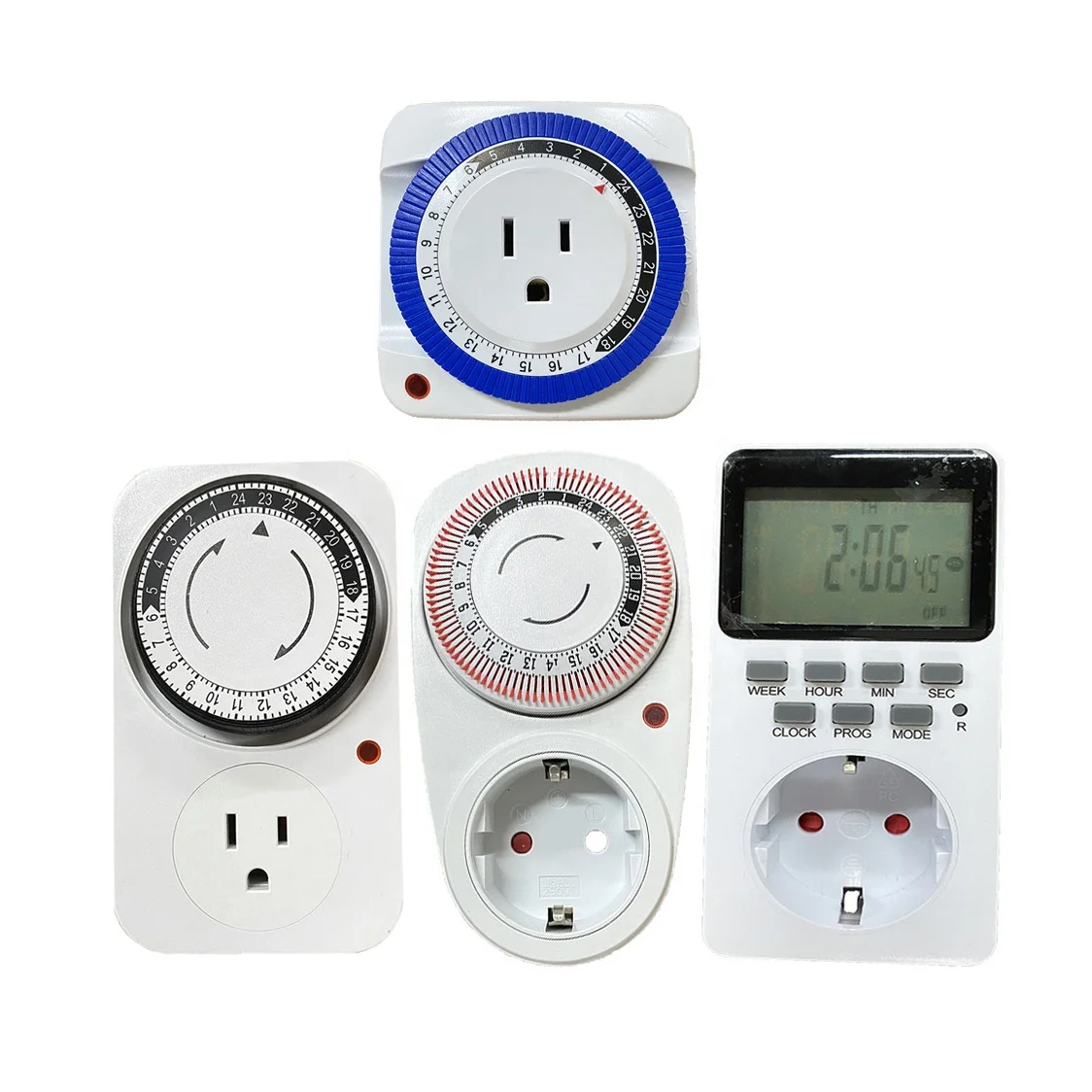 realiteit Verhuizer invoeren Mechanical Electric 24 Hour Plug-in Outlet Timer Switch Programmable Indoor  Timer For Grow Tent Lights - Buy Electric Outlet Timer,Grow Tent Timer,Electrical  Mechanical Timer Product on Alibaba.com