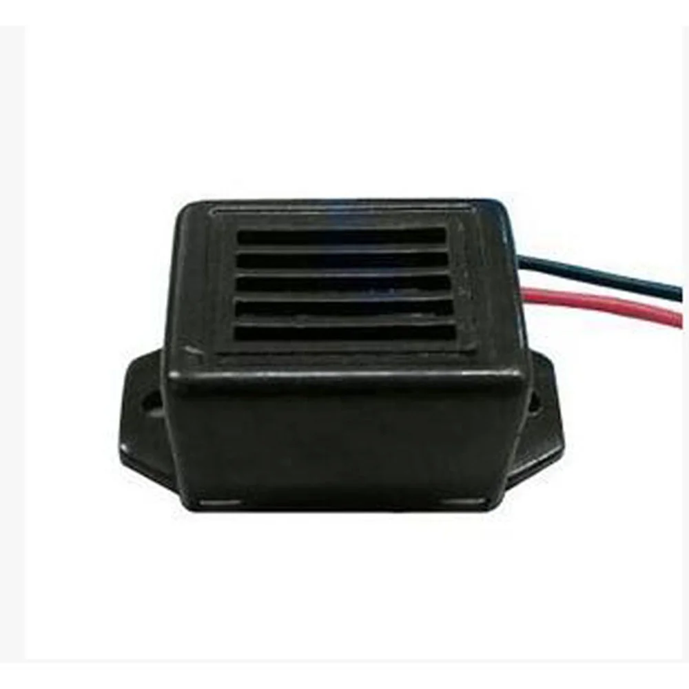 GLOBALTONE GTMB-2315 1.5V 3V 6V 12V Mechanical DC Electromechanical Piezo Buzzer 400Hz Rectangular Vibrating 23mm Plastic Black