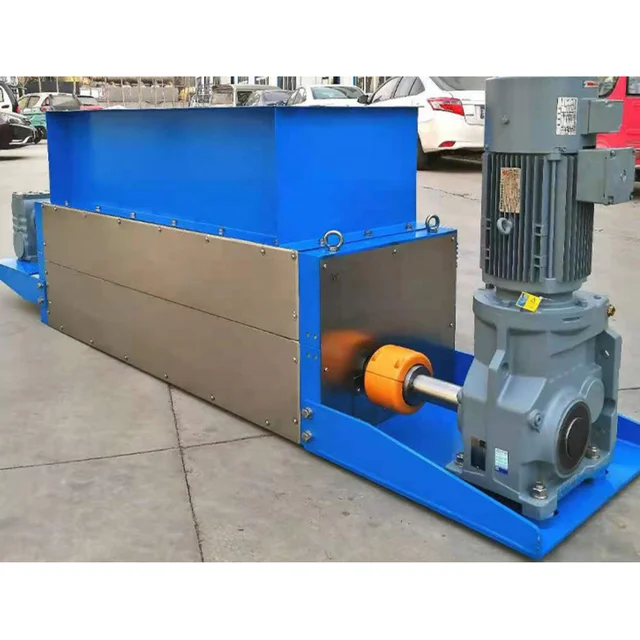 China Manufacturer SUS410 Customized Durable Garbage Sludge Shredderfor Garbage Treatment 4