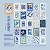 D Iris Letter - Blue