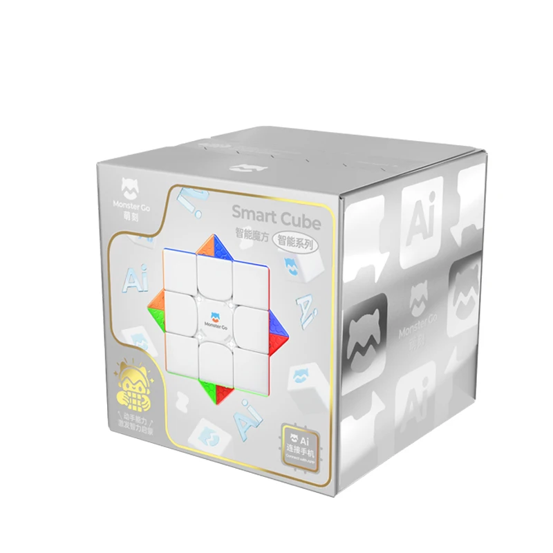 Monster Go MG3 Professional Smart Puzzle Toy Blue Tooth Ai Magic Speed Cube Educational for Children