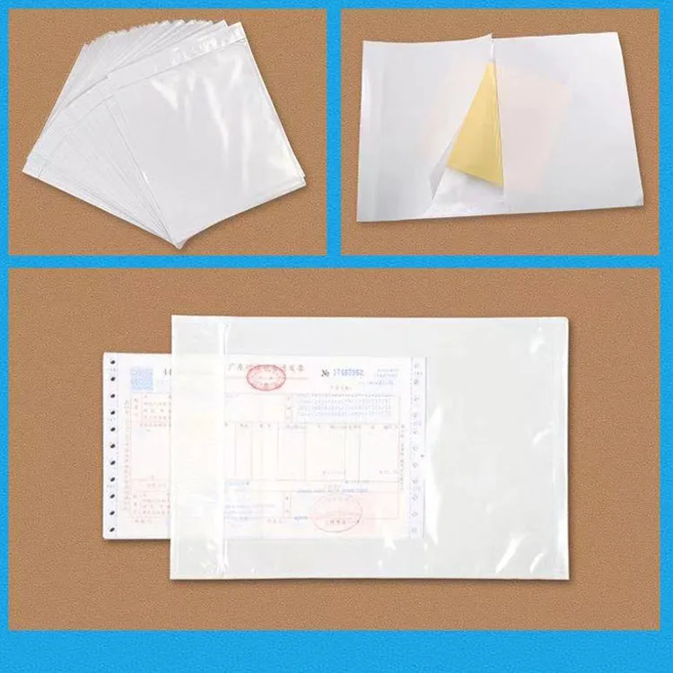 Packing List Envelopes Invoice Enclosed Slip Pouch Self Adhesive