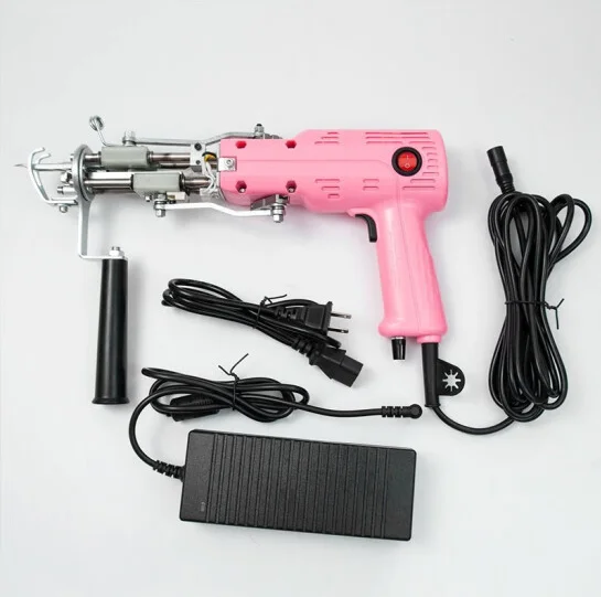 Hand Rug Making Machine Tufting Carpet Weaving Machine Electric Hand Cut Pile Hand Tufting Gun Machine for Carpet