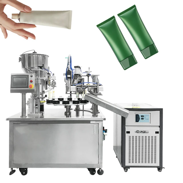 Automatic Plastic Soft Tube Filling And Sealing Machine Honey Toothpaste Small Tube Filling And Sealing Machine