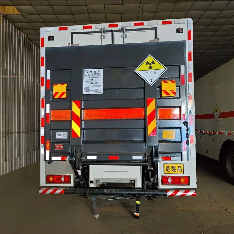New Dongfeng and Jiefang Truck Model Vehicle Dump Body Box Steel Flat Bed with Lift Tailgate Available for Sale