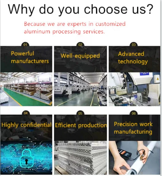 6061 6063 T5 T6 Extrusion Corrosion Protection Rustproof High