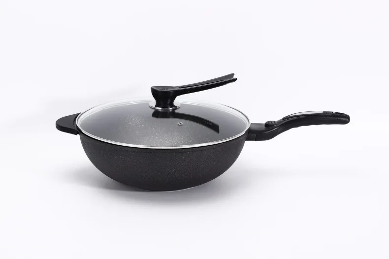 Korean Medical Stone Wok Household Pan Nonstick Wok Good Quality
