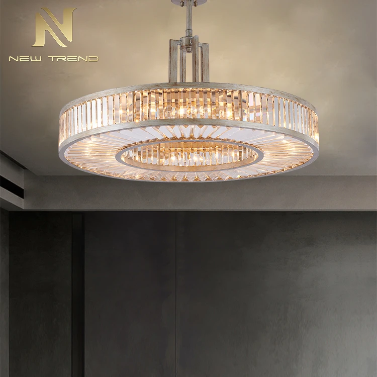 DZ-031 New Product Indoor Decoration Hotel Villa Restaurant Luxury Crystal Led Ceiling Chandelier