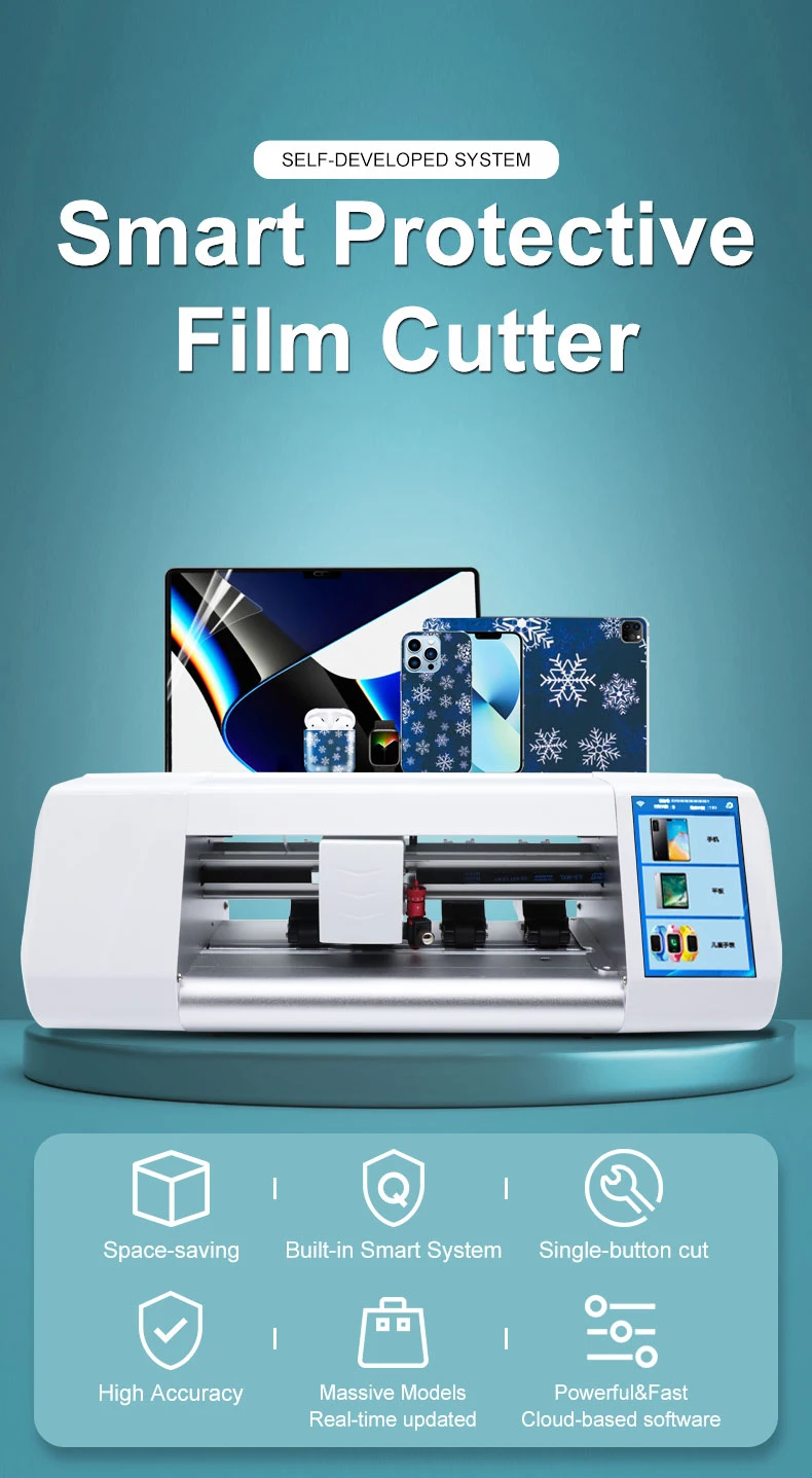 Portable Unlimited Automatic Smart Mobile Phone Screen Protector Film