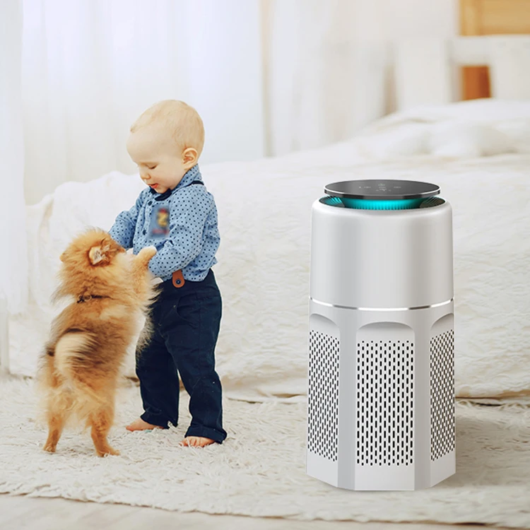 ANTOP Smart Photocatalyst Air Cleaner Large Bedroom H13 Hepa Filter Air Purifier for Home