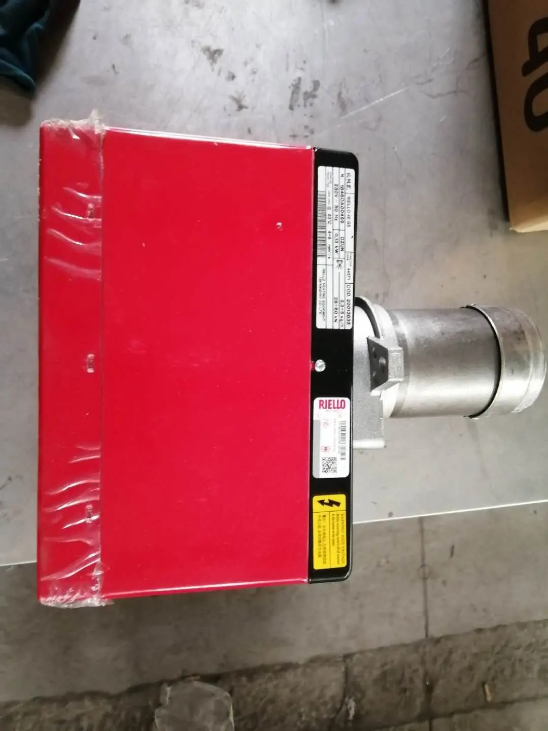 Оригинальный Riello RS 310-410-510-610/E/железо добывающей промышленности EV MZ горелки Серия чехлов дальность огня от 1300 до 6300 кВт модулирующий