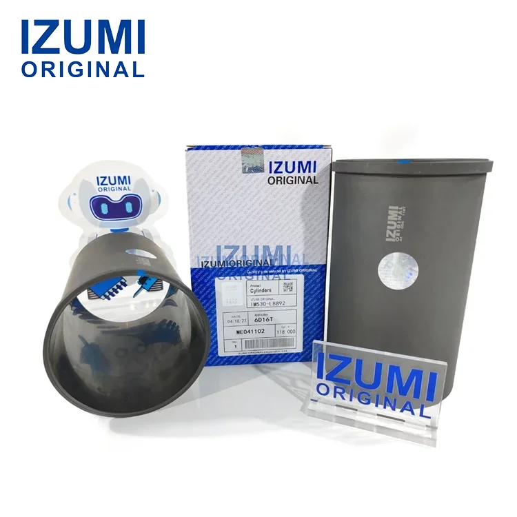 IZUMI ORIGINAL ME041102 ME041106 ME071224 ME071225 Cylinder LINER SLEEVE FITS 6D16 for Mitsubishi