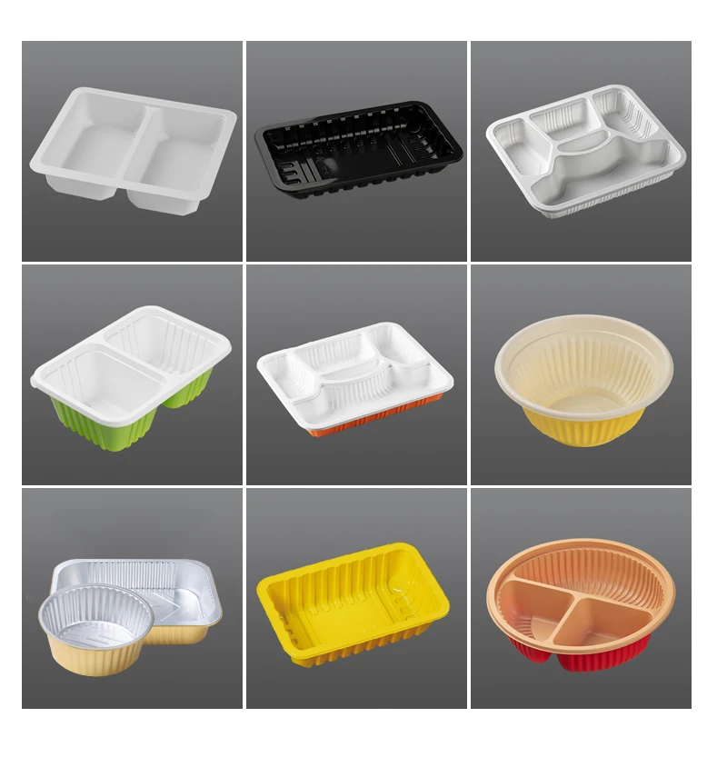 Машина для промывки газа, азота, упаковочная машина для фаст-фуда, машина для запечатывания квадратных лотков для пластиковых контейнеров