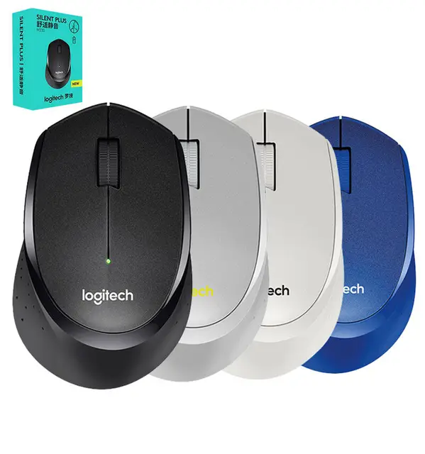 Logitech M330 Silent Plus Wireless Mouse Optical Wireless Mouse Original 1000 DPI  Usb Mini Logitech mouse
