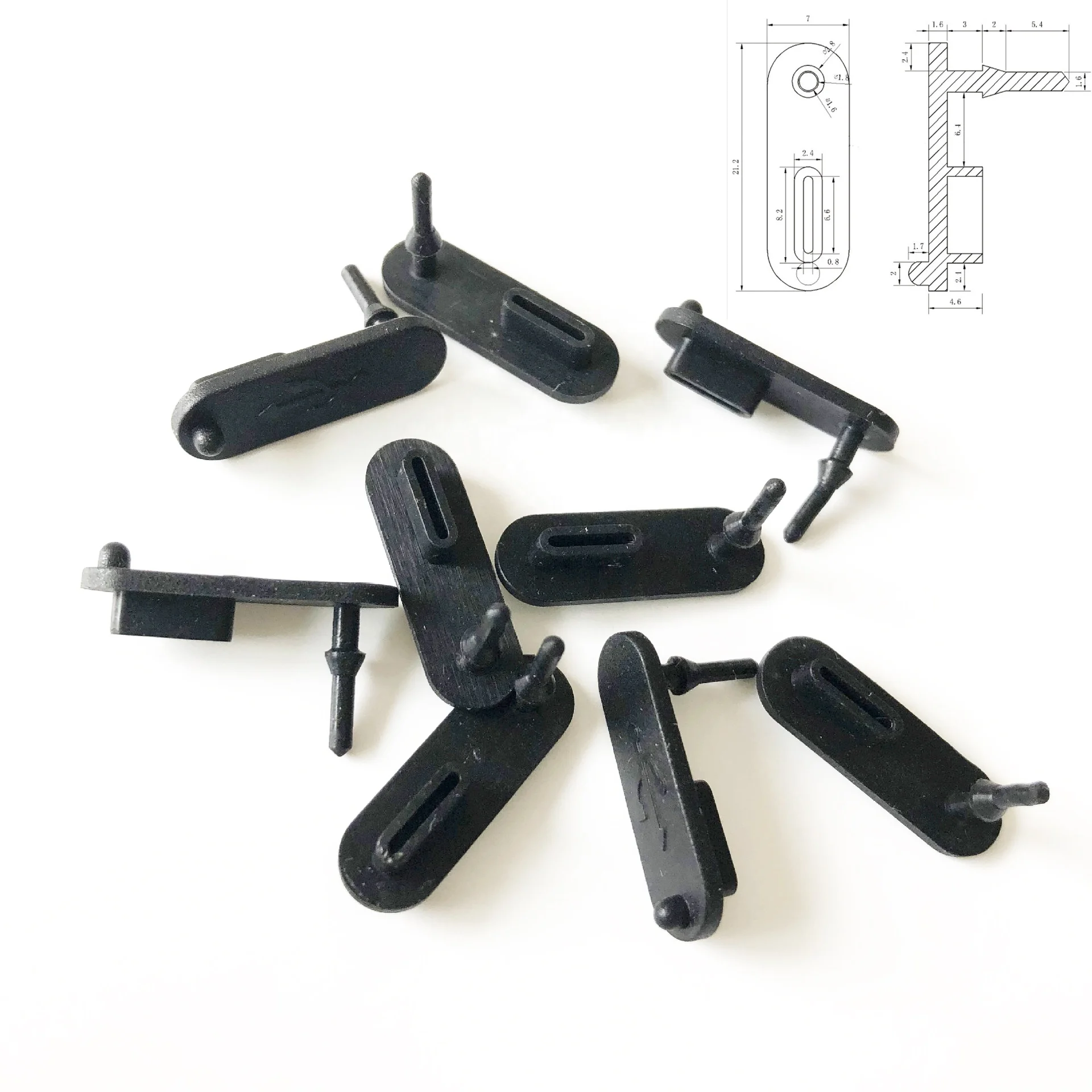 Silicone USB Type C Dust Cover /Custom USB Silicone Protectors Anti Dust Cover/USB Dust Plug Cap for Computer