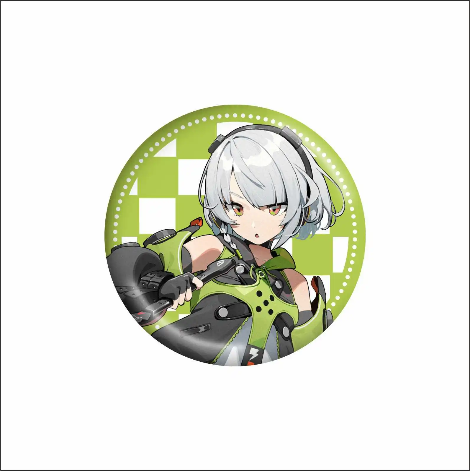 Cosplay Zenless Zone Zero Anby Corin the Kid Badge Pin