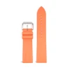 Orange+silver buckle